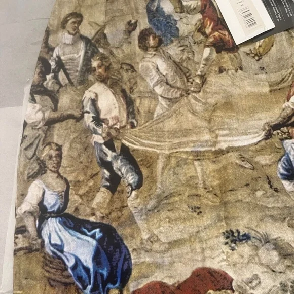 NWT! RARE! D&G Dolce & Gabbana ITALY RENAISSANCE Roman Empire Print Skirt 42